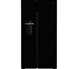 GRUNDIG  GSBS16312B American-Style Fridge Freezer - Black